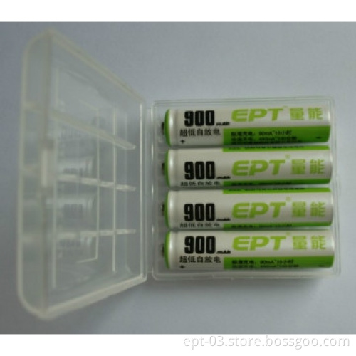 AAA Ni-MH battery 900mAh in blister card